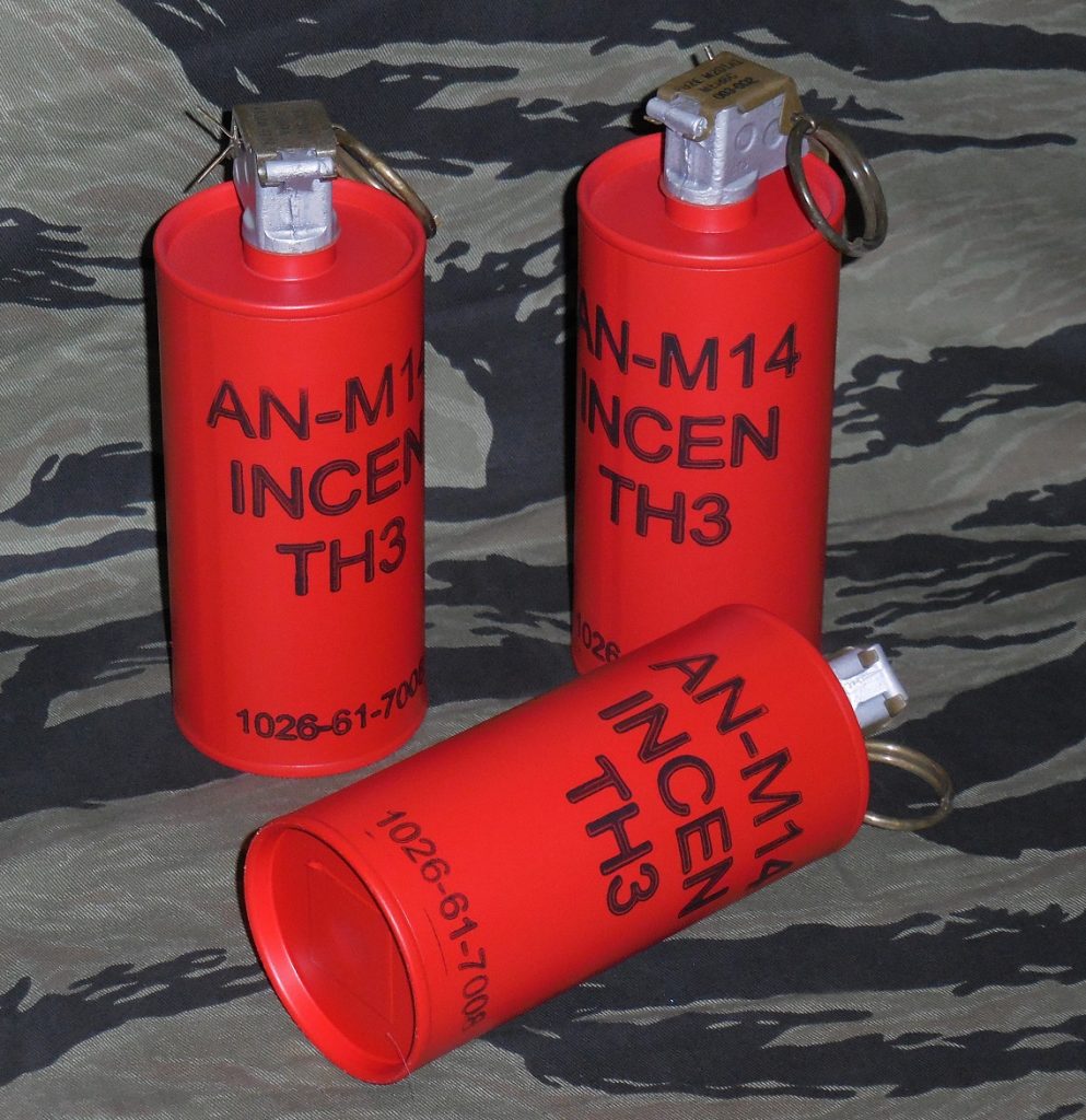 Grenade, AN-M14 Incendiary TH3, Dummy Grenade – SERVICE OF SUPPLY