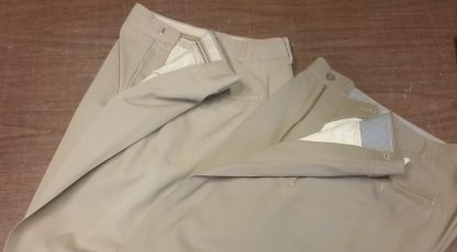 USN Officer's Khaki Trousers - 2 Pair!  28 x 30/32