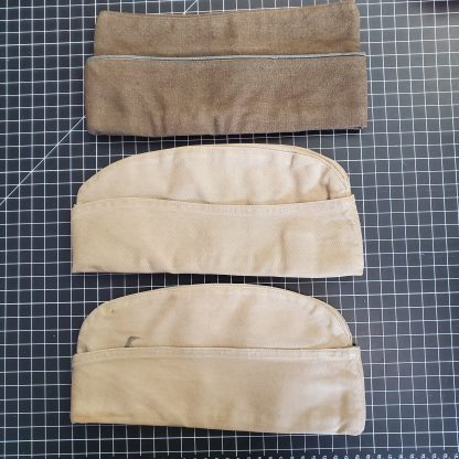 3 WWII Garrison Caps - Image 2