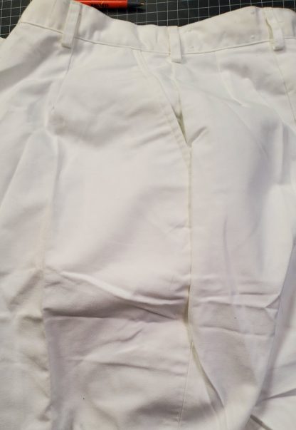 White USN trousers