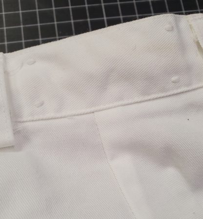 White USN trousers