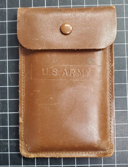 U.S. Army Stereoscope Map Readers with Leather Case - Abrams