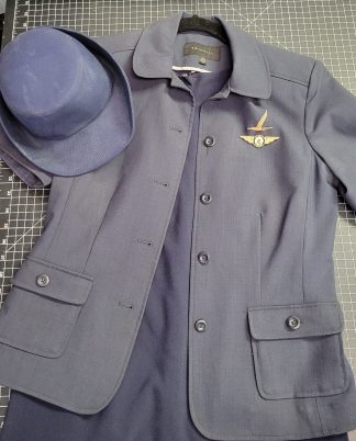 Flight Attendant Uniform Set - Vintage Alaska Airlines