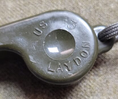 Whistle, Vintage Military, Plastic - Nice! - Image 2