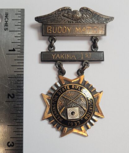 Buddy Match Medal 1933 Yakima