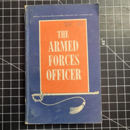 The Armed Forces Officer 1965 Book