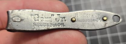 1922 "Gem" Jr. fingernail clipper - Image 3