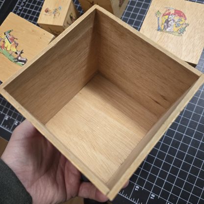 7 Vintage Wooden Nesting Boxes -Mid 20th Century Toy - Image 2