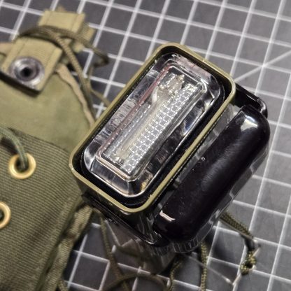 military-grade signaling device designed for both visible and infrared strobe light operation