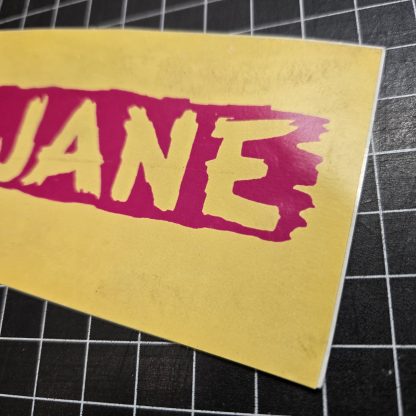 Vintage 1970s Bumper Sticker "I'm Not Fond'a Hanoi Jane." - Image 2