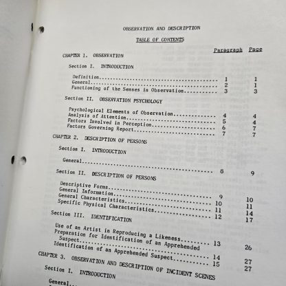 Set of four counterintelligence and undercover operations manuals from 1981 - Image 5