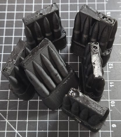 M1 Garand Clip, Black Rubber - Bandoleer and Cartridge Belt Fillers - Image 5