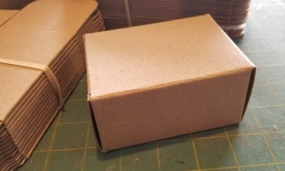 Box, Cardboard, Plain, Brown 4x3x2 - Image 3