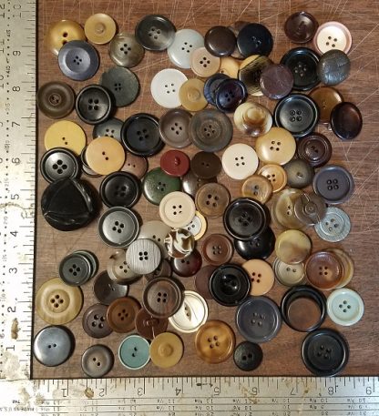 Mixed Large Vintage Buttons