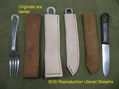 Sheath Set, Utensils, G.I. Pack - Knife and Fork