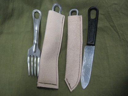 Sheath Set, Utensils, G.I. Pack - Knife and Fork - Image 4