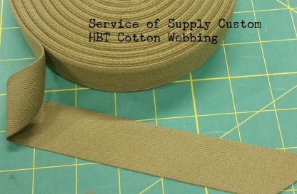 Custom Khaki Webbing 1-1/4 inch - Image 4