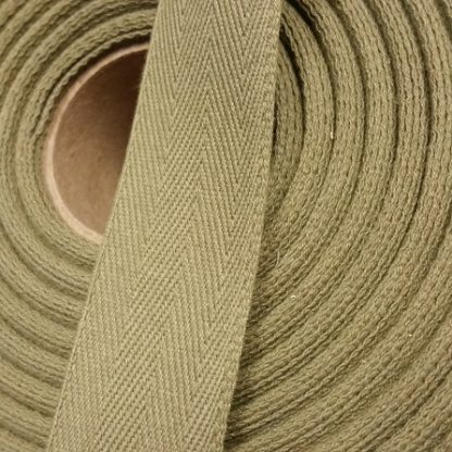 Custom Khaki Webbing 1-1/4 inch