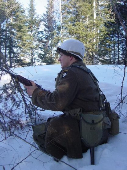 Cover, Helmet, Winter Camouflage- Reproduction - Image 4